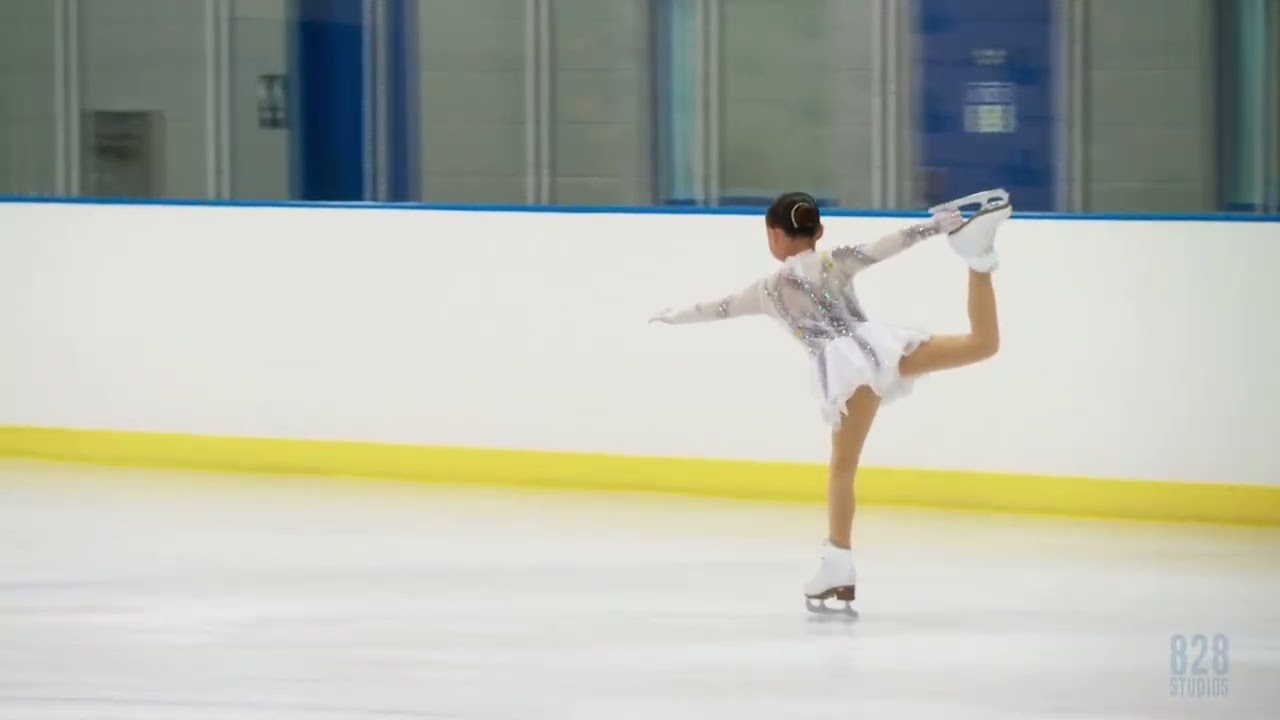 Sophia 6yo Aspire 3 Level Gold US Figure Skating Competition Champion A Million Dreams