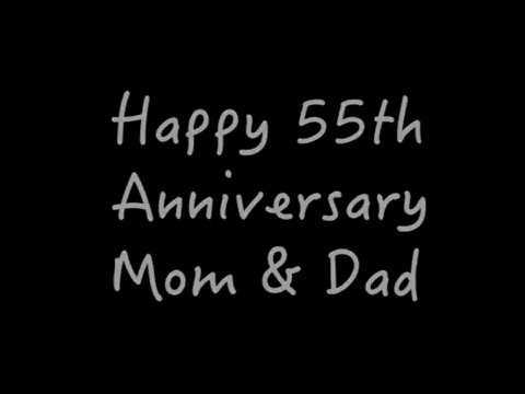 Happy 55th Anniversary Youtube