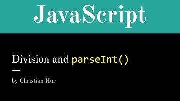 JavaScript - Division and parseInt()
