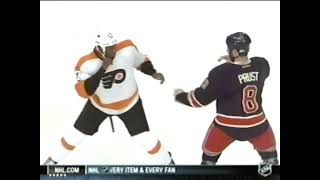 Wayne Simmonds Vs. Brandon Prust Nov. 26th, 2011
