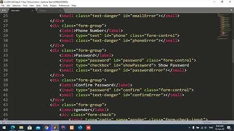 Web Design & Development Class Of LEDP (Day 18 Video)