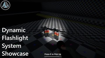 Dynamic Flashlight System Showcase (Asset Store) (Unity3D) (Aligned Games) (System)