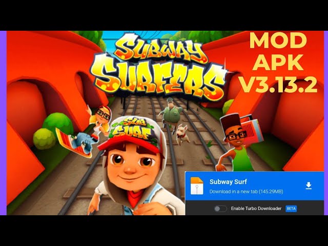 Subway Surfers Mod APK v3.40.1 (Unlimited money,Unlocked) Download