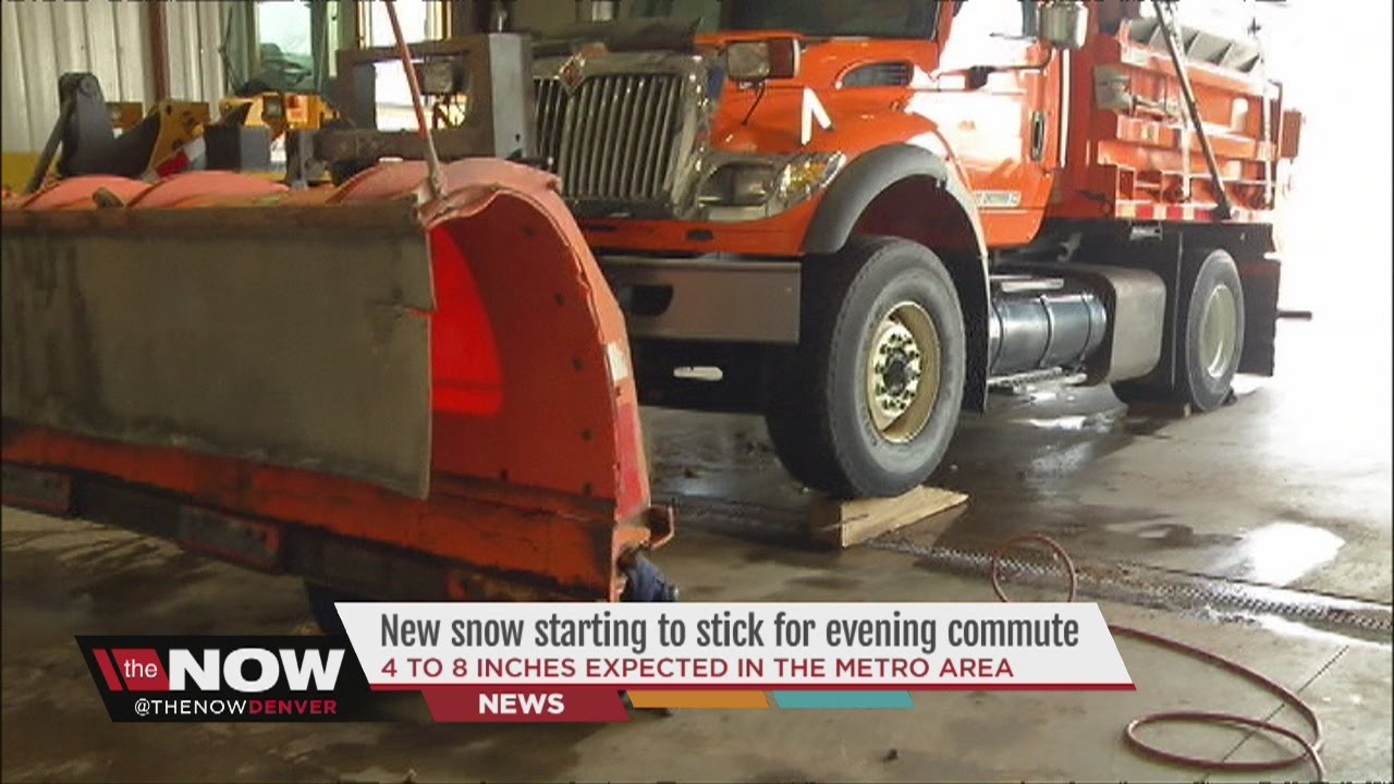 how cdot and denver public works snow plows keep streets and denver bumper works closed