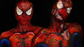 INFESTED Spiderman & Comic Spiderman Makeup Tutorial
