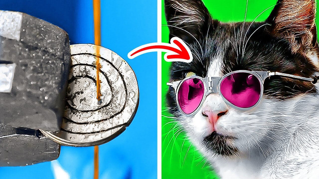 Abat-jour chat fabriqué à la main - parfait pour les amoureux