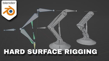 EVERYTHING you need to know to Hard Surface Rigging in Blender