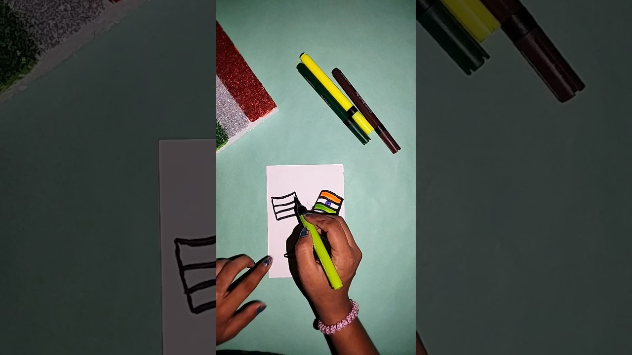 Unique India Flag🇮🇳😘||I Love India ❤️