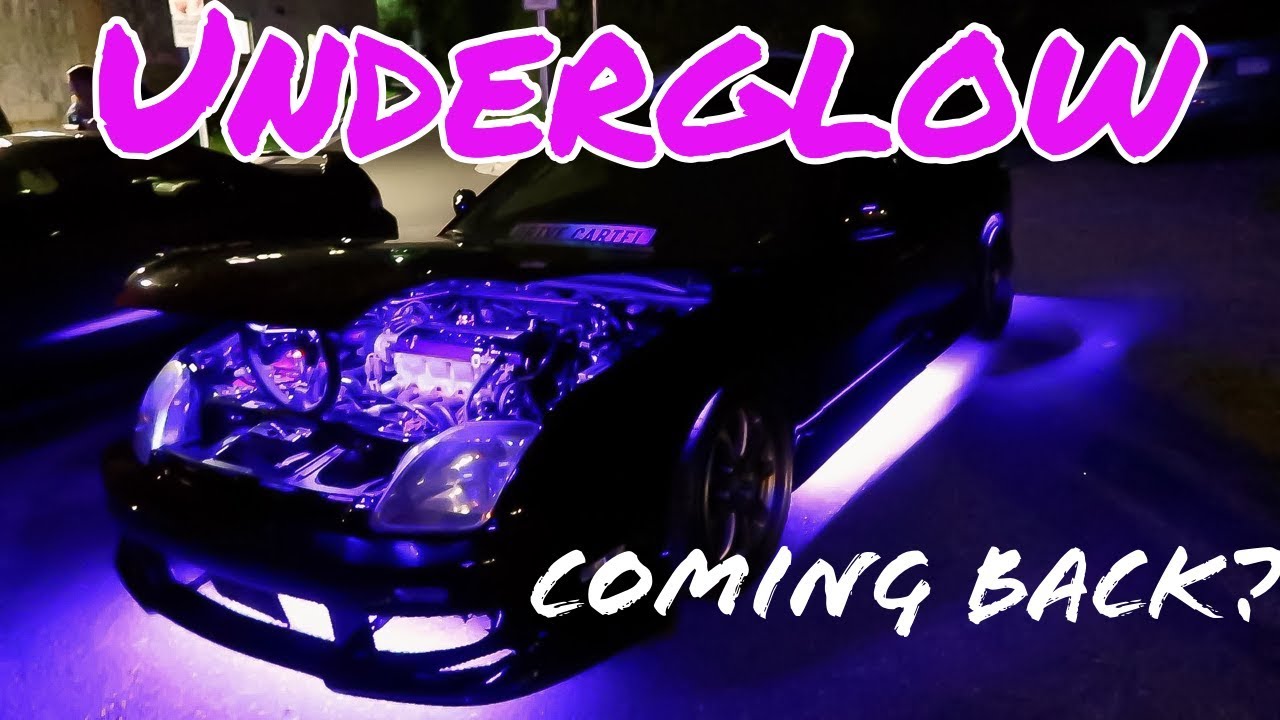Installing Underglow! Is this trend coming back to the car scene
