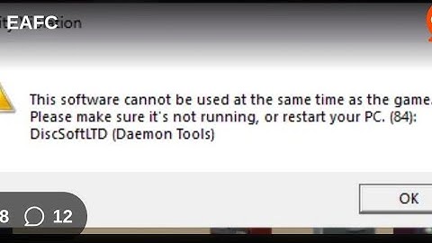 Fix F1 25 Error This Software Cannot Be Used At The Same Time As The Game DiscSoftLTD (Daemon Tools)