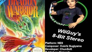 Video thumbnail of "Dragon Warrior (NES) Soundtrack - 8BitStereo"