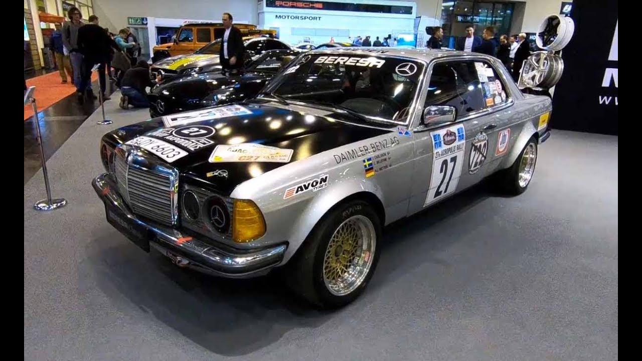 MERCEDES BENZ 280 CE COUPE C123 1980 CLASSIC RACING RALLY CAR