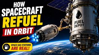 How Spacecraft Refuel in Orbit ⛽| The Future of Space Travel Explained