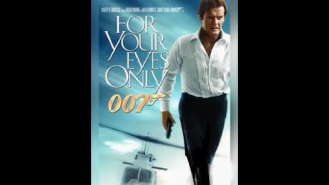 Thumbnail of For Your Eyes Only 1981 - James Bond 007 Roger Moore (Sheena Easton) #soundtrack