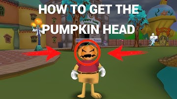 How To Get The Pumkin Head In ToonTown Rewritten