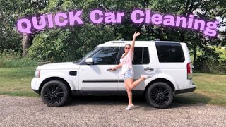 SPEED CLEAN CAR Clean with Me - MOTIVATION - SATISFYING