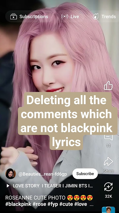 deleting all the comments which are not blackpink lyrics #littlemix