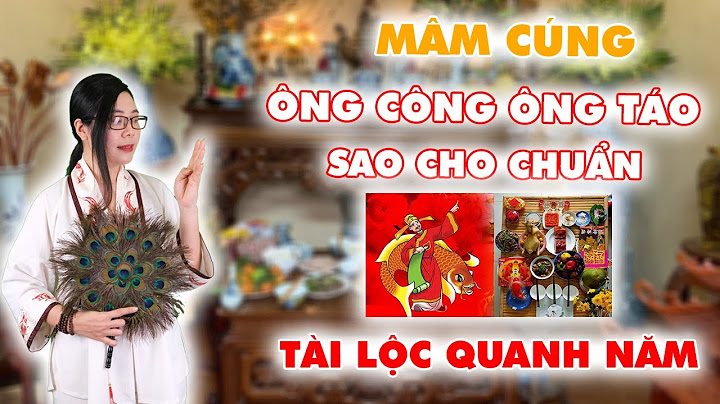 Hướng dẫn cúng ông táo đơn giản