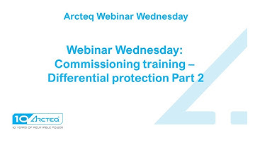 Commissioning training - Differential protection part II