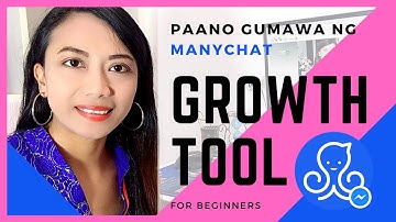 ManyChat Tagalog Tutorial l Create Comment Growth Tool Manychat 2020 - Get More Chatbot Subscribers