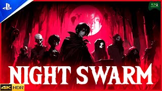 Night Swarm - لعبة بدقة 4K و2160 بكسل و60 إطارًا في الثانية فائقة الدقة screenshot 1