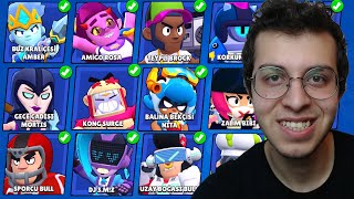 ASLA ALMAMANIZ GEREKEN 15 KOSTÜMÜ SIRALADIM !! BRAWL STARS