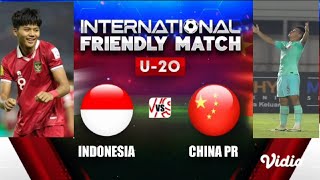 U20 indonesia vs china pr.  arhan kaka calon bintang pemain bola indonesia