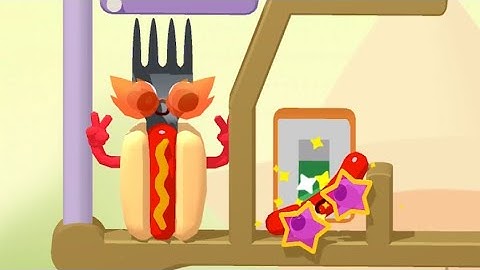 Fork N Sausage - All Levels Gameplay Android, iOS