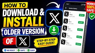 How to Download & Install Older Version of Twitter (2026)