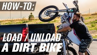 How To Load & Unload a Dirt Bike