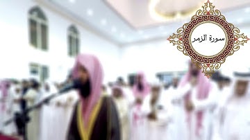 القارئ احمد جمعان (وما قدروا الله حق قدره) ما تيسر من سورة الزمر
