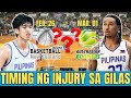 INJURY SA GILAS KEY PLAYERS! Newsome at Tamayo OUT Bago Harapin ang AUS Boomers at NZ Tall Blacks