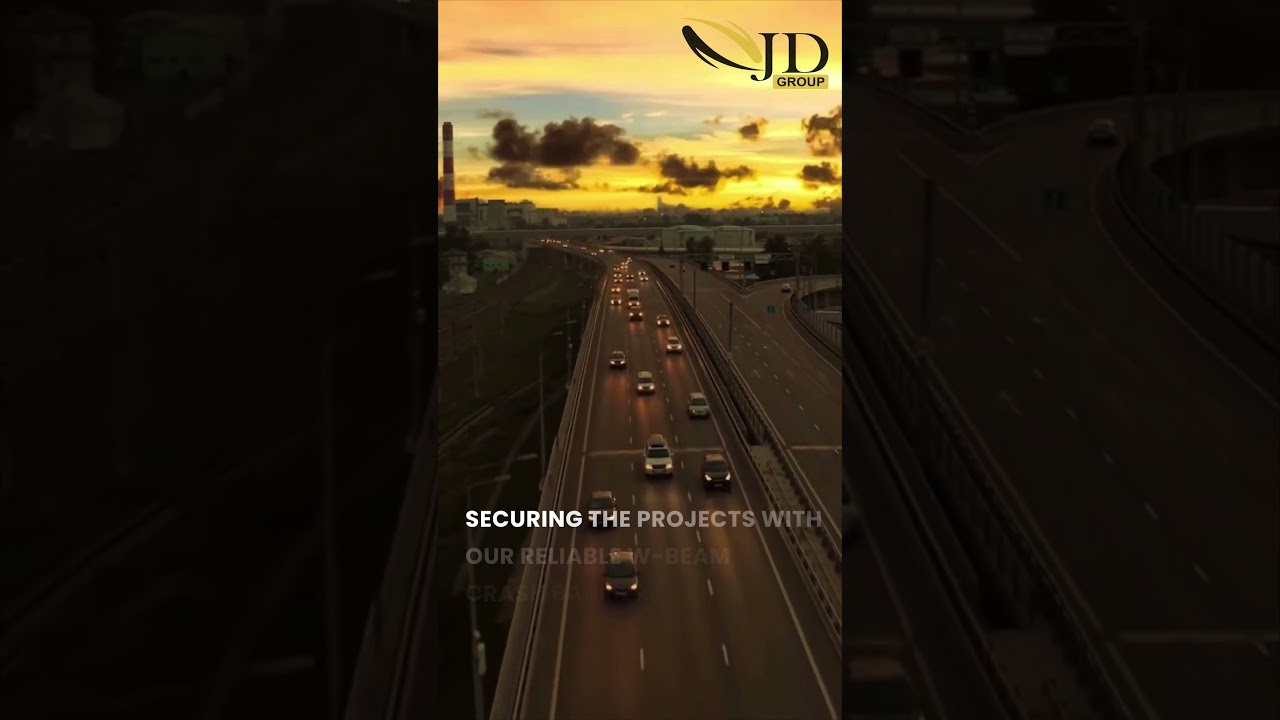 W-Beam Crash Barrier by JD Group | High-Strength Road Safety Solution