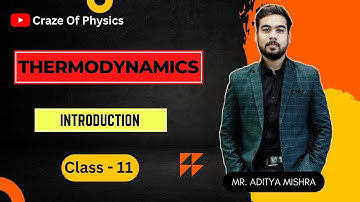 Class 11 Chapter 6 | Thermodynamics Introduction | Reversible and Irreversible Process IIT JEE /NEET