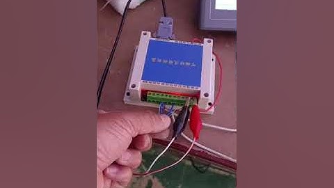 Wiring Connection Diagram For PLC Touch Screen Temperature Controller SSR - ACF COF Bonding Machine