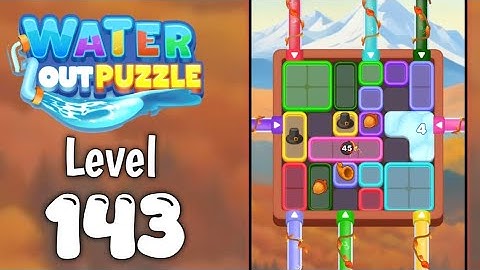 Water Out Puzzle Level 143 Walkthrough
