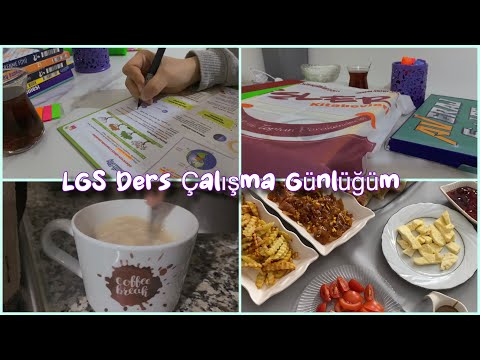 LGS Ders Çalışma Günlüğüm|| Yeni kitaplarım📙// verimli bir gün 🥸