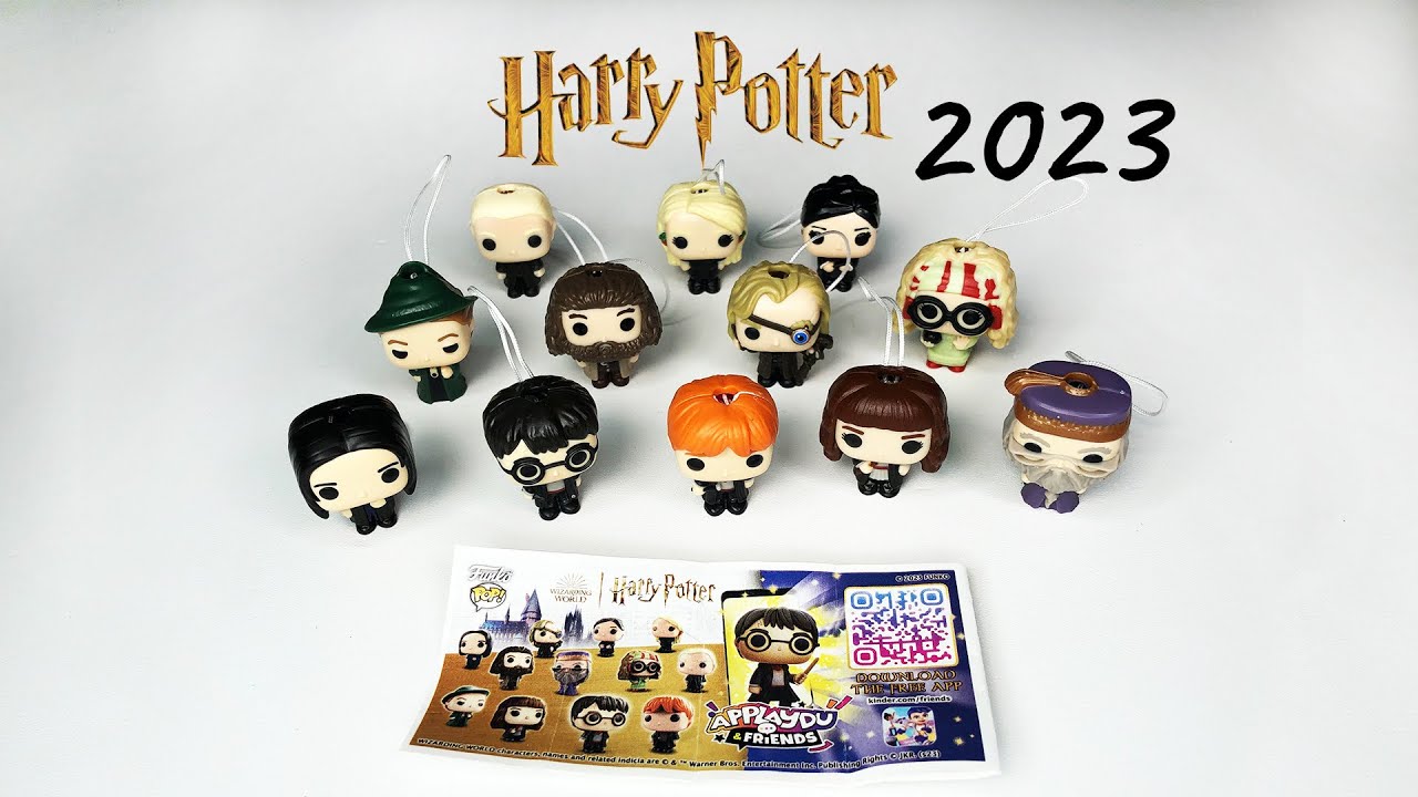 Kinder Joy, Harry Potter Funko Pop Wizarding World, ASMR