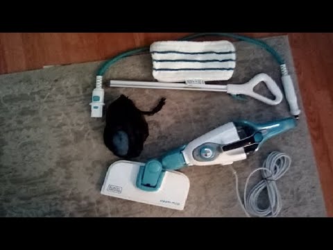 Black & Decker FSMH1321 7IN1 steam-mop Review