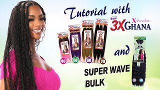 How to do Knotless Goddess Braids | Tutorial screenshot 3
