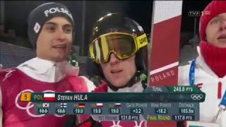 Po konkursie olimpijskim na normalnej skoczni w Pjongczangu (11.02.2018)