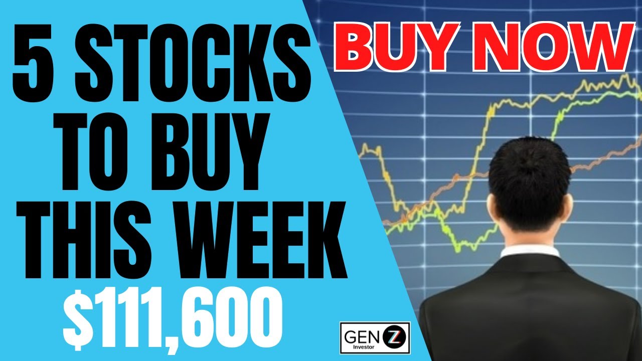 Top 5 Dividend Stocks To Watch This Week Huge Earnings Coming Youtube