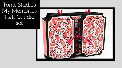 Tonic Studios- My Memories ,Half cut Die set