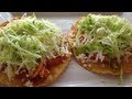 Tostadas de tinga de pollo deliciosa receta