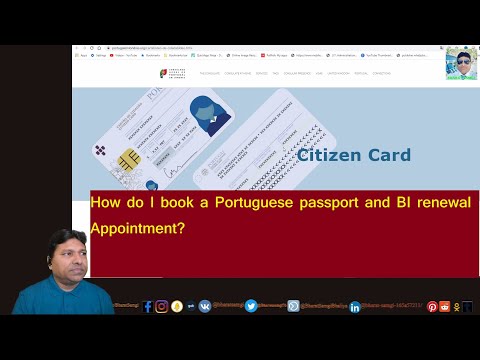 Online appointment booking for Portuguese passport and BI renewal | Hindi | हिंदी
