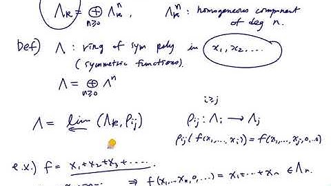 [Representation Theory (in Korean)] 17 Representations of symmetric groups and symmetric functions