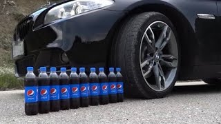 Crushing Crunchy & Soft Things by Car! EXPERIMENT Car vs PEPSI