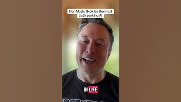 2 Goals with Grok: to be the most truth seeking AI and the funniest AI Elon Musk #elonmusk #grok