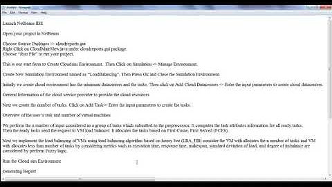 Honey Bee Load Balancing Algorithm Projects | Load Balancing in AWS | Cloudsim