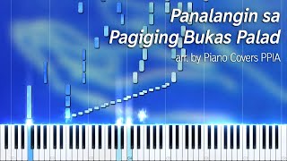 Panalangan sa Pagiging Bukas Palad (arr. by Piano Covers PPIA) w/ sheet music